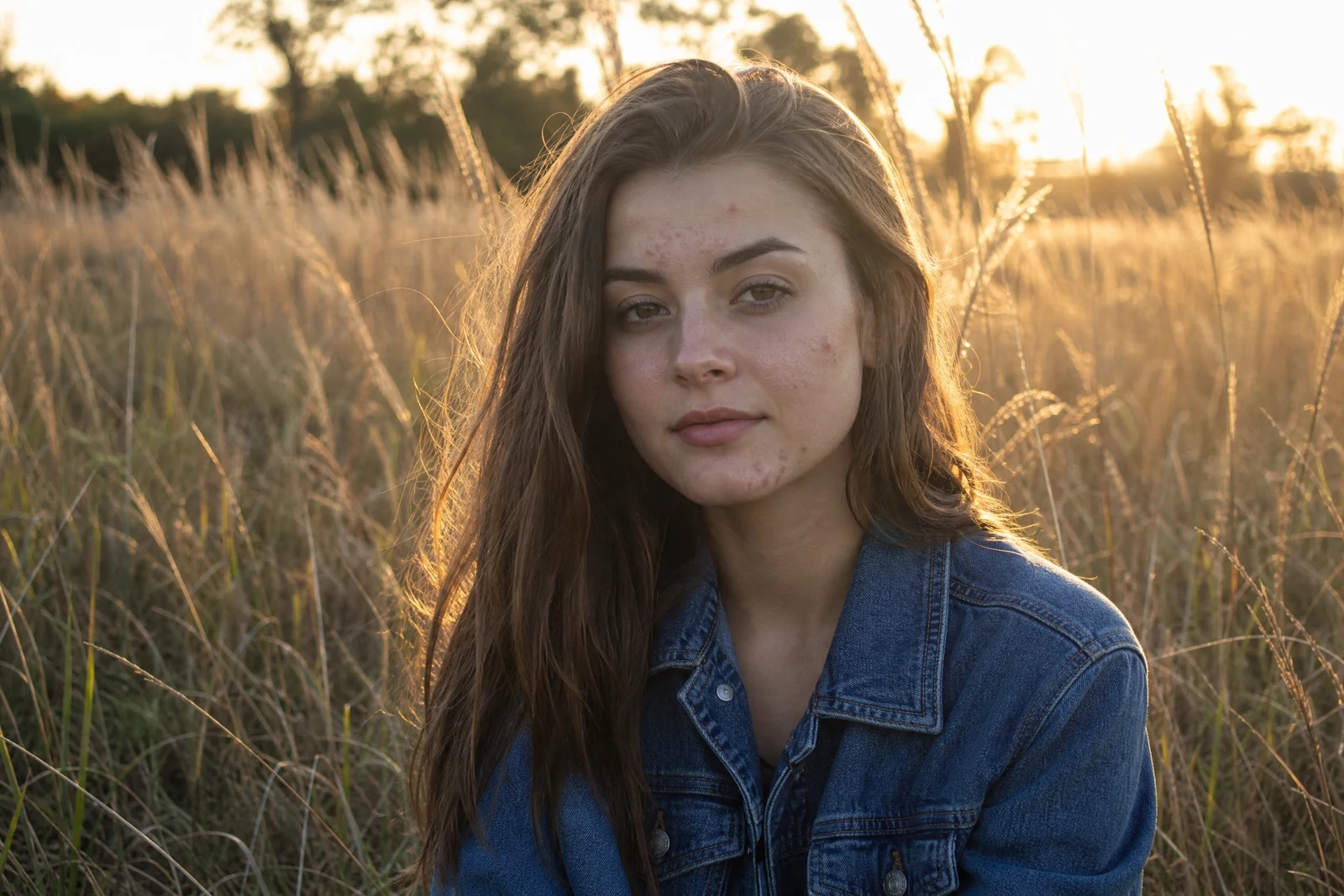 AI Blemish Remover — before editing