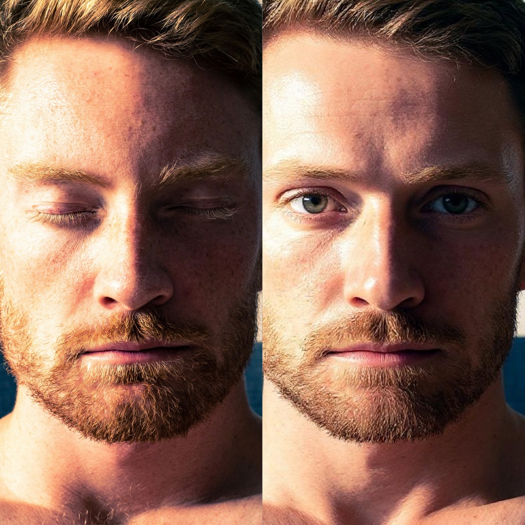 Open Closed Eyes - AI Photo Enhancement Tool